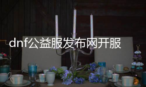 dnf公益服发布网开服网（dnf公益服发布网处事器在哪买）