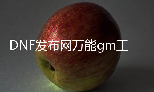 DNF发布网万能gm东西（DNF发布网 gm东西怎么用）